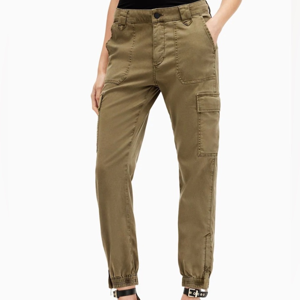 All Saints Olive Cargo Pants